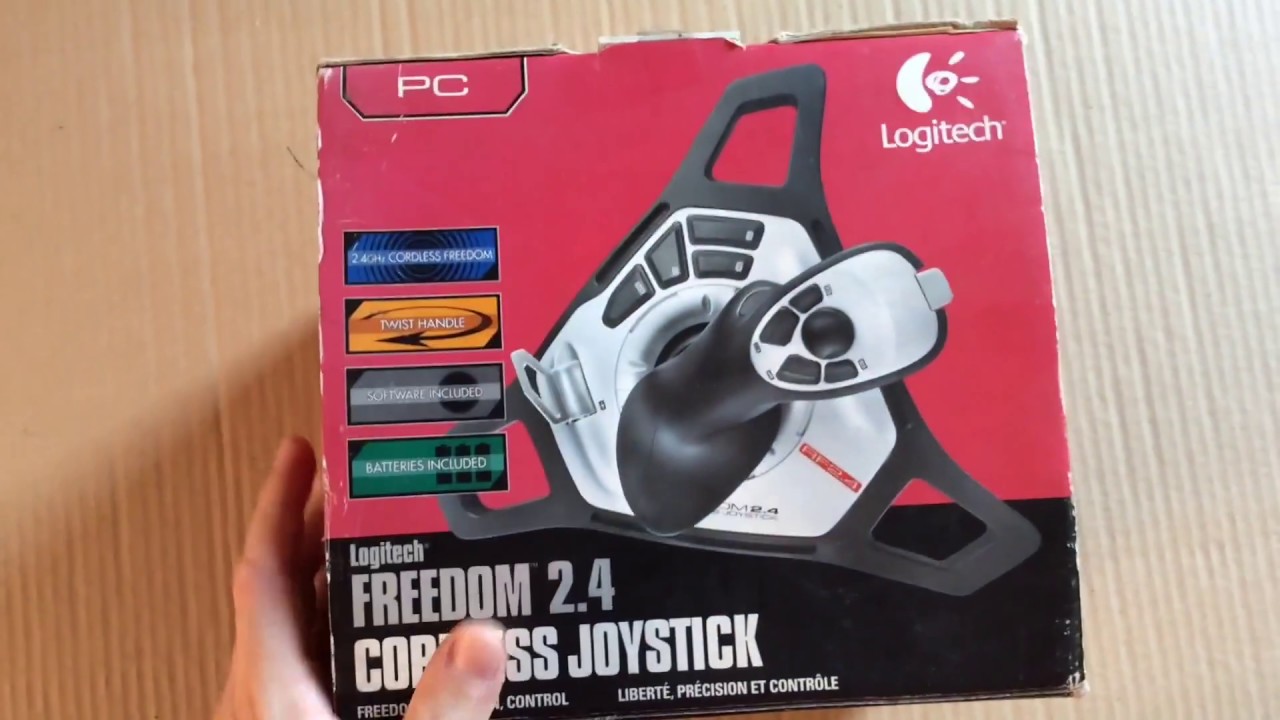 Logitech cordless joystick freedom 2.4 wireless